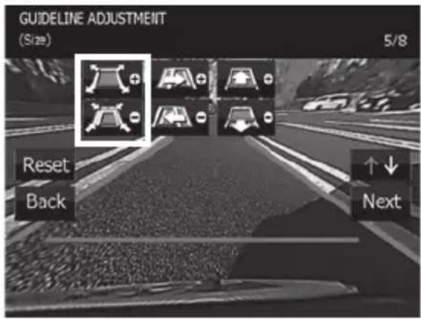 KENWOOD CMOS320 - Wide View Guideline Adjustment (Size) - 1
