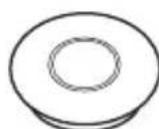 KENWOOD CMOS320 - Doorvoerrubber......1 - 1