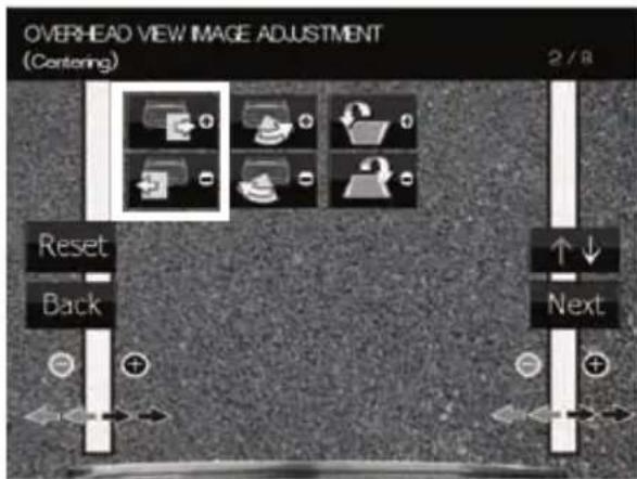 KENWOOD CMOS320 - Beeldafstelling bovenaanzicht (centreren) - 1