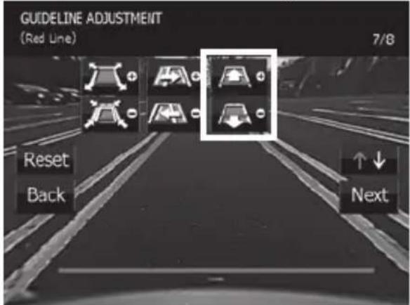 KENWOOD CMOS220 - Wide View Guideline Adjustment (Red Line Position Setting) - 1