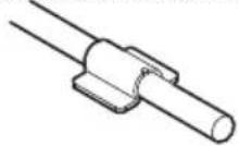 CLARION CC4001U - Fixation des serre-câbles - 2