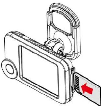 ROAD EYES RecMINI Full HD - Installation de la carte SD - 1