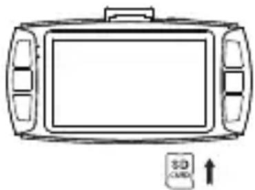 Guardo Dashcam Pro - GEBRUIK VAN DE SD-KAART (niet meegeleverd, optioneel verkrijgbaar) Illustratie II - 1