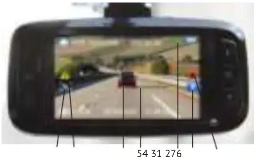 Guardo Dashcam Pro - ICONEN OP HET SCHERM - 1