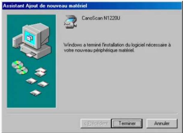 CANON CanoScan N656U - Installation de ScanGear CS-U - 4