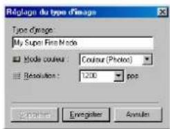CANON CanoScan N650U - Modifier type d'image - 1