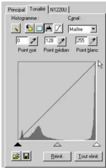 CANON CanoScan N1220U - Écran Histogramme - 1