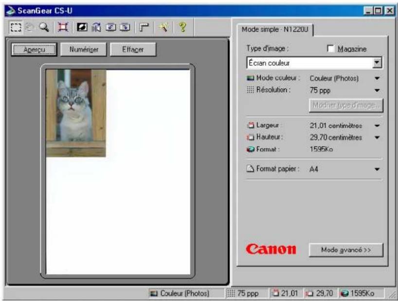 CANON CanoScan N1220U - Index - 1