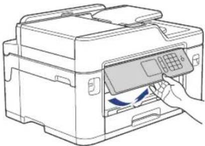 BROTHER MFCJ5335DW - Écran tactile à cristaux liquides (LCD) - 1