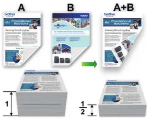 BROTHER MFCJ5335DW - Imprimer sur les deux faces du papier automatiquement - 1