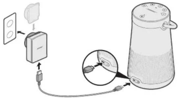BOSE SoundLink Revolve+ - 接通电源 - 1