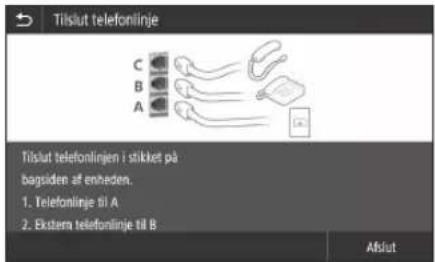 CANON iSensys MF635Cx - Konfiguration af faxindstillinger - 4