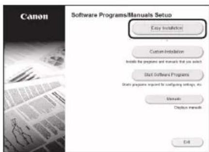 CANON iSensys MF635Cx - BcTaHOBJIeHH nporpaMHoro 3a6e3neueHH - 2