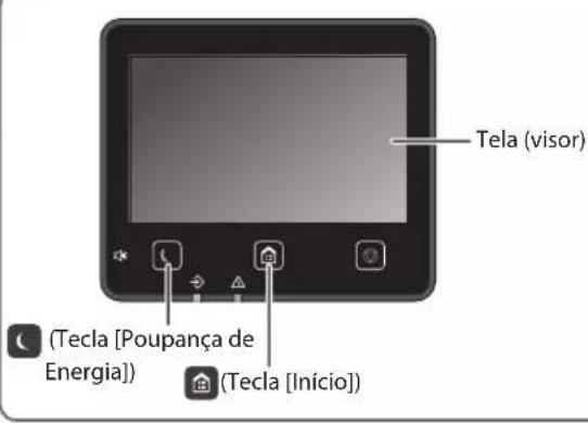 CANON iSensys MF635Cx - Inicie a operacao a partir do paine de operacoes - 2