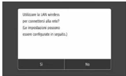 CANON iSensys MF635Cx - Specficare la modalità di connessione - 1