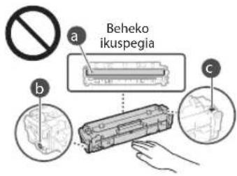 CANON iSensys MF635Cx - Toner-kartutxoaren maneiua - 2