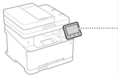 CANON iSensys MF635Cx - Lancez l'opération depuis le panneau de commande - 1