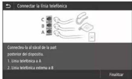 CANON iSensys MF635Cx - Abans d'iniciar la configuracion: - 4
