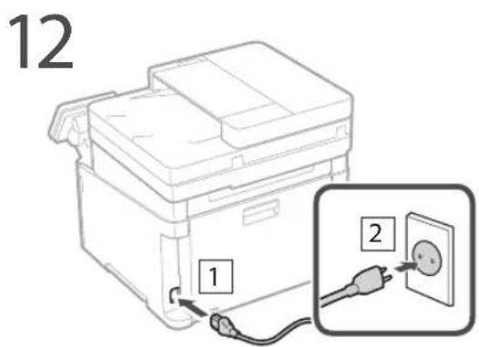 CANON iSensys MF635Cx - Mise en route - 26