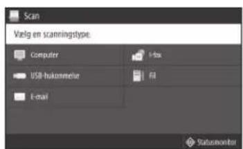 CANON iSensys MF635Cx - Sadan scannes fra en computer - 1