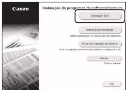 CANON iSensys MF635Cx - Instalando o software - 2