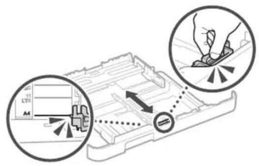 CANON iSensys MF635Cx - Fylla på papper i papperslådan - 2