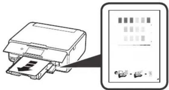 CANON Pixma TS8150 - 4.Colocandopapel/alinhando aCESSA de impressao - 7