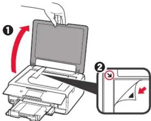 CANON Pixma TS8150 - ToTOnθετηση xαρTiou / Euθuypáμιση κεφαλής εKTúTTωόns - 9