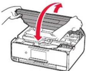CANON Pixma TS8150 - Removing Packing Materials / Turning on Printer - 2