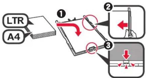 CANON Pixma TS8150 - Chargement du papier / Alignment de la tete d'impression - 4