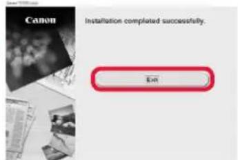 CANON Pixma TS8150 - Fare clc su Avvia impostazione (Start Setup). - 3