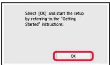 CANON Pixma TS8150 - Rimozione del materiale di imballaggio / Accensione della stampante - 6