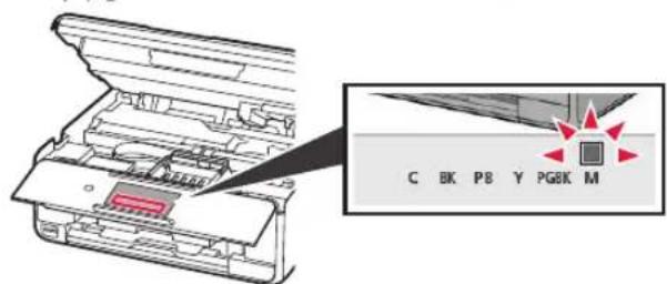 CANON Pixma TS8150 - Mustesäillön asentaminen - 6
