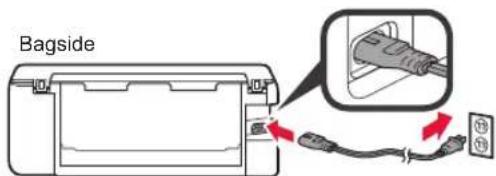 CANON Pixma TS8150 - Fjernelse af emballagen/ Start af printeren - 4