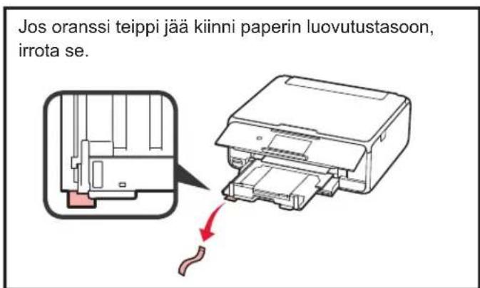 CANON Pixma TS8150 - Paperin lisaäminen / tulostuspään kohdistus - 12
