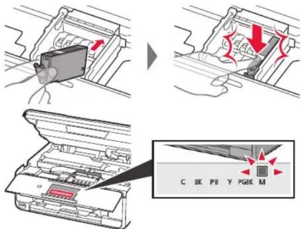 CANON Pixma TS8150 - 3.Installereblekktank - 4