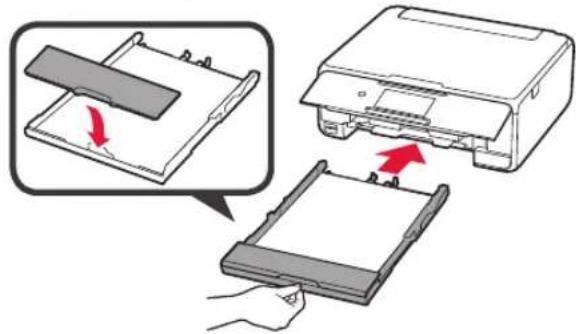 CANON Pixma TS8150 - 4.Colocandopapel/alinhando aCESSA de impressao - 5
