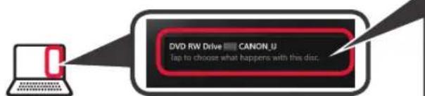 CANON Pixma TS8150 - De installmentie-cd-rom (alleen Windows) gebruiken - 2