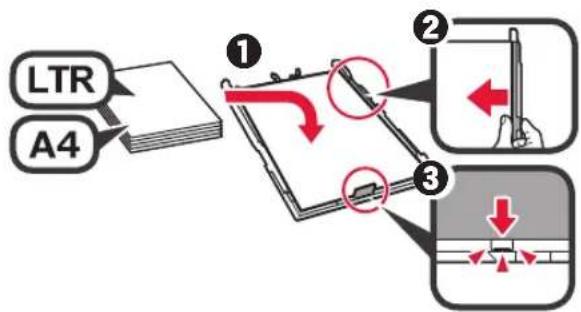 CANON Pixma TS8150 - Papierplaatsen/uitlijnen printkop - 4