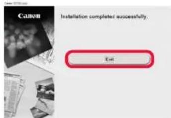 CANON Pixma TS8150 - Click Start Setup. - 3