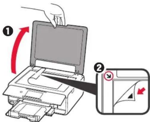 CANON Pixma TS8150 - Caricamento della carta / Allineamento della testina di stampa - 8