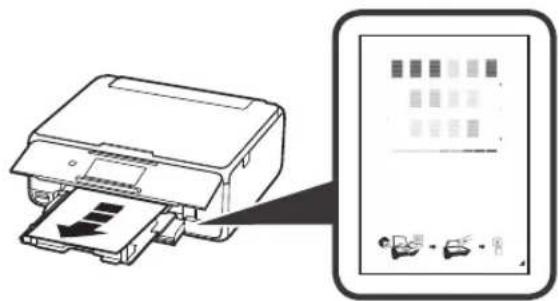 CANON Pixma TS8150 - Chargement du papier / Alignment de la tete d'impression - 8