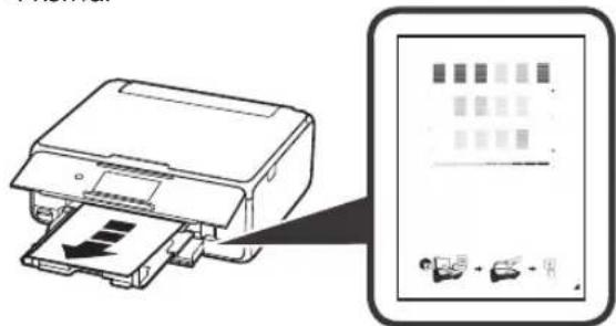 CANON Pixma TS8150 - ToTOnθετηση xαρTiou / Euθuypáμιση κεφαλής εKTúTTωόns - 8