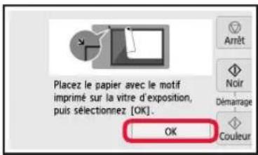 CANON Pixma TS8150 - Chargement du papier / Alignment de la tete d'impression - 10