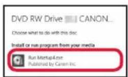CANON Pixma TS8150 - Verwendend der Installations-CD-ROM (nur Windows) - 3