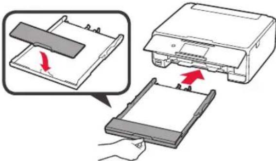 CANON Pixma TS8150 - Fylla på papper/justera skrivhuvudet - 5