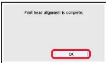 CANON Pixma TS8150 - Einlagen von Papier/Ausrichten des Druckkopfs - 12