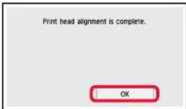 CANON Pixma TS8150 - Fylla på papper/justera skrivhuvudet - 11