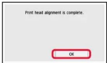 CANON Pixma TS8150 - Caricamento della carta / Allineamento della testina di stampa - 10