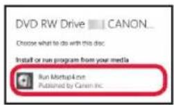 CANON Pixma TS8150 - Bruke installerings-CD-ROM (bare Windows) - 2